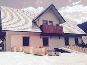 Budova, kde se bed and breakfast nachází
