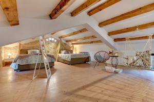 Fotografie z fotogalerie ubytování Typisch istrisches Ferienhaus mit privatem Pool, Tischfußball, Darts, Gym v destinaci Mednjan + 19 fotografií