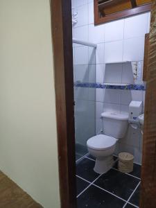 Koupelna v ubytování Pousada Portal da Mucugê