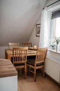 Posezení v ubytování Apartments Kirsebek