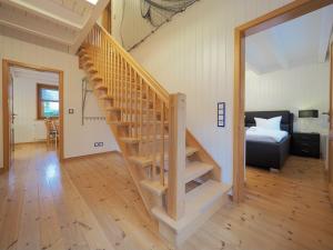 Ein Sitzbereich in der Unterkunft Ferienhaus Marie
