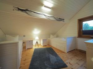 Ein Sitzbereich in der Unterkunft Ferienhaus Marie