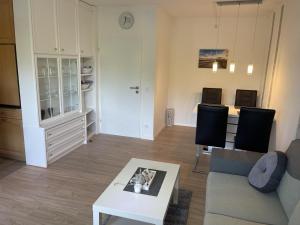 Posezení v ubytování Ferienwohnung Albatros