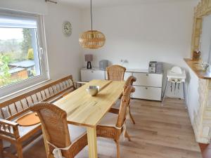 Kuchyň nebo kuchyňský kout v ubytování NEU! Ferienhaus Schaaf