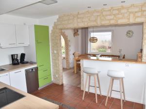 Kuchyň nebo kuchyňský kout v ubytování NEU! Ferienhaus Schaaf