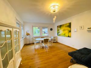Posezení v ubytování NEU! Ferienwohnung Atelier 7