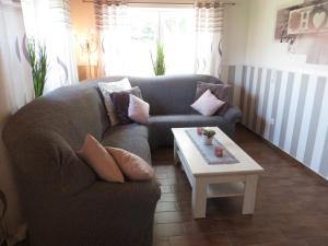 Posezení v ubytování NEU! Landhaus Lüttje Nüst