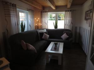 Posezení v ubytování NEU! Landhaus Lüttje Nüst