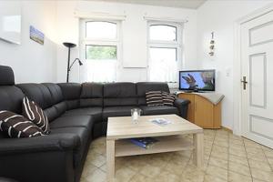 Posezení v ubytování NEU! Ferienhaus Nordseewind
