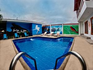 Bassein majutusasutuses Galápagos Isabela Hotel Loja või selle lähedal