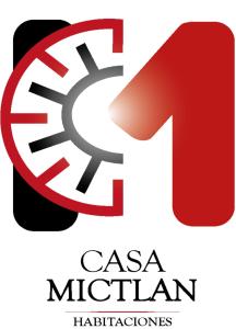 un logotipo rojo y negro para una conferencia internacional csa michigan en Casa Mictlan. Habitaciones en el Centro de Mitla., en San Pablo Villa de Mitla