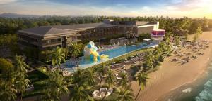 Bazén v ubytování Roxy Beach Apartment nebo v jeho okolí