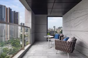 Istumisnurk majutusasutuses New World Guangzhou Hotel