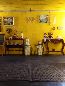 Honey Bear Pension的休息区