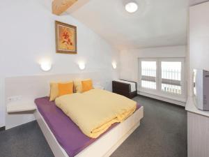 Ένα ή περισσότερα κρεβάτια σε δωμάτιο στο Ferienhaus2-Sölden mit Summercard