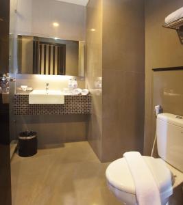 Cabin Hotel tesisinde bir banyo