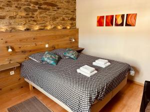 Voodi või voodid majutusasutuse Taos B&B toas