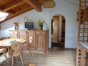 Μια τηλεόραση ή/και κέντρο ψυχαγωγίας στο Casa Canazei