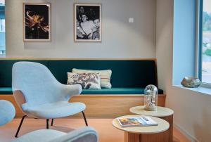 Posezení v ubytování Hotel Balga Natur- und Bikehotel