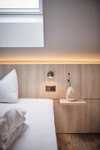 Postel nebo postele na pokoji v ubytování Hotel Balga Natur- und Bikehotel