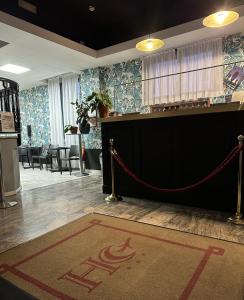 Lobby alebo recepcia v ubytovaní Hotel Ristorante Cervo Malpensa