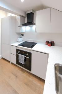Kuchyň nebo kuchyňský kout v ubytování Ealing Residency
