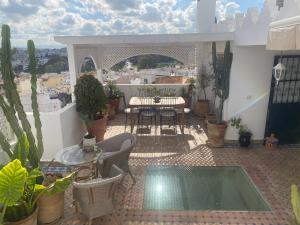 Balcone o terrazza di Dar Sami, Riad Bab Kasbah