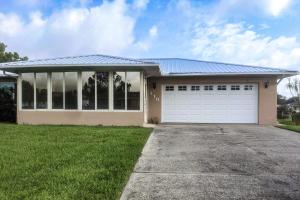 Bygningen som feriehuset ligger i