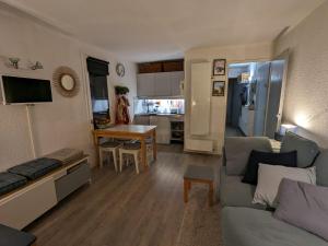 Χώρος καθιστικού στο Appartement cosy au pied des pistes