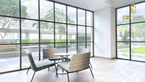 Posezení v ubytování Tebrau Southkey Midvalley