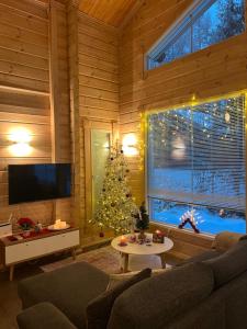 TV a/nebo společenská místnost v ubytování Holiday Home Amero purnu 2
