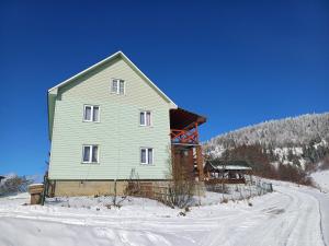 Green House Panorama Karpat зимой