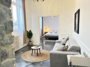 Posezení v ubytování Élégant*Epoxy*Design&Décor