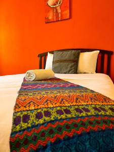 Postel nebo postele na pokoji v ubytování Balamku Hotel Petit