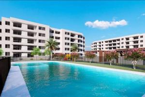 Swimmingpoolen hos eller tæt på Departament La Serena faro 2D2B