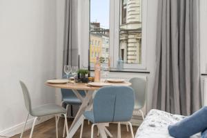 Et opholdsområde på HOMEY Apartments - im Viertel mit Parkplatz + 11 billeder