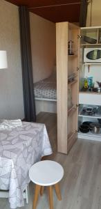 Kuhinja oz. manjša kuhinja v nastanitvi Appartement plan d'eau vue panoramique