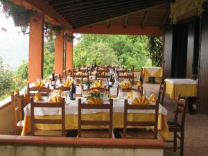 A restaurant or other place to eat at Azienda Agrituristica Salella