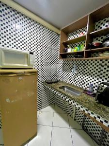 Η κουζίνα ή μικρή κουζίνα στο Casa no Rio de Janeiro