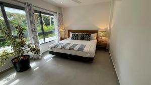 Postel nebo postele na pokoji v ubytování Modern Private Pool Villa