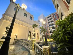 Bygningen som lejligheden ligger i