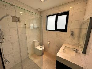 Koupelna v ubytování Apollo Dream Suites