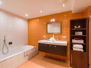 Kúpeľňa v ubytovaní Hotel Feichter