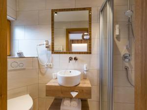 Kúpeľňa v ubytovaní Hotel Feichter