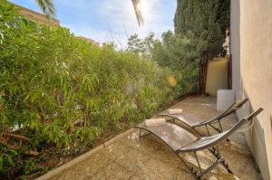 Κήπος έξω από το Havre de paix à deux pas du centre ville et de la plage