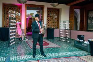 Os clientes hospedados em Nomadz Palace