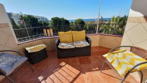 Balkon lub taras w obiekcie Rico Apartaments Ricosol