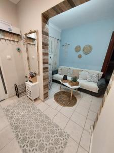 Et opholdsområde på Anastasia's garden house