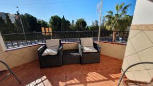 Balkon lub taras w obiekcie Rico Apartaments Ricosol