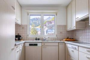 Kuhinja ili čajna kuhinja u objektu Central Alpine Apartment-Davos